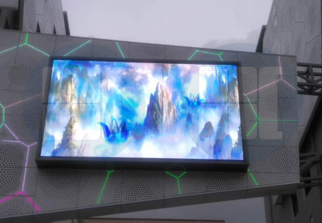 What is the impact of haze on outdoor LED displays?